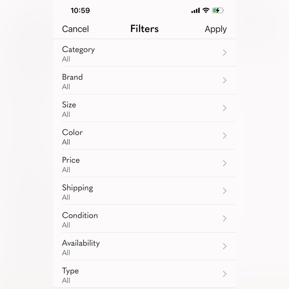 Find what you love 💕 Search/Filter 🔍 👀🔦 Posh Closets w/ease 💕 - Picture 4 of 10
